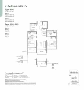Narra Residences 2 Bedroom With HS Type B3H