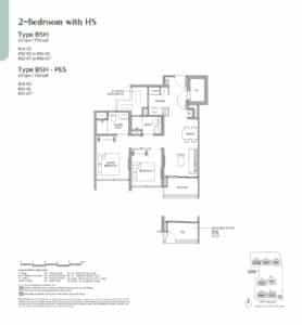 Narra Residences 2 Bedroom With HS Type B5H