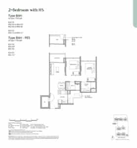 Narra Residences 2 Bedroom With HS Type B6H