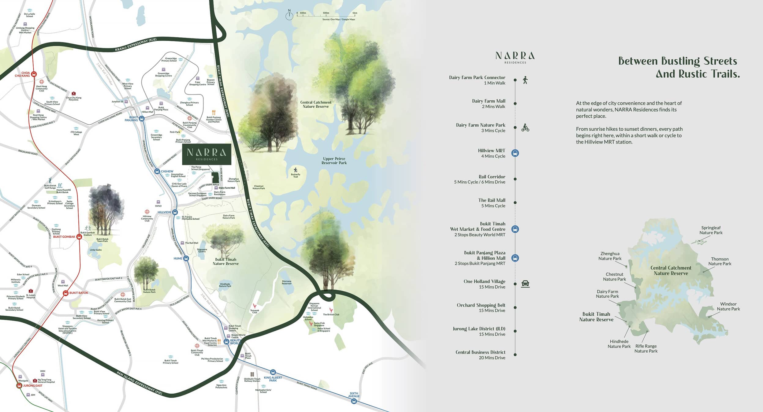 Narra Residences Location Map